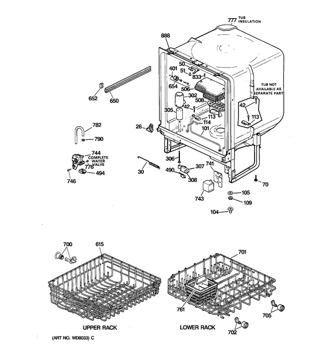 Diagram for GSD2220Z05BB