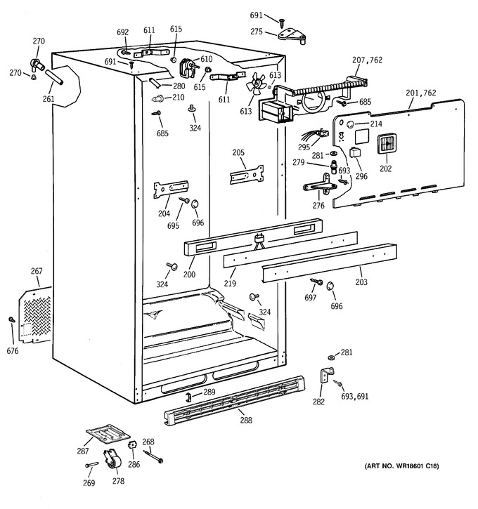 Diagram for CTX18GACDRAA