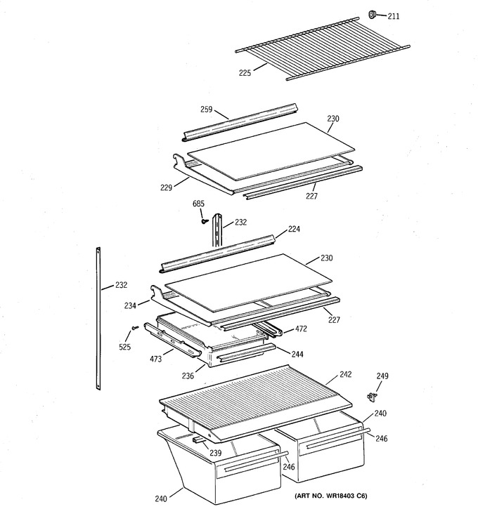 Diagram for CTX18GICDRWW