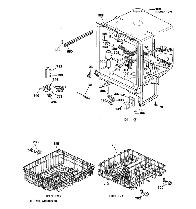 Diagram for HDA2000Z07WH