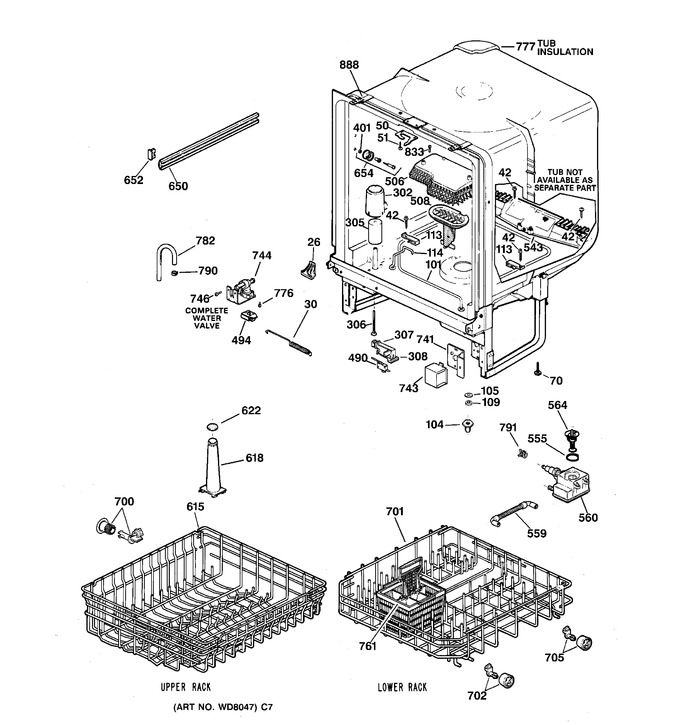 Diagram for HDA3430Z07WW