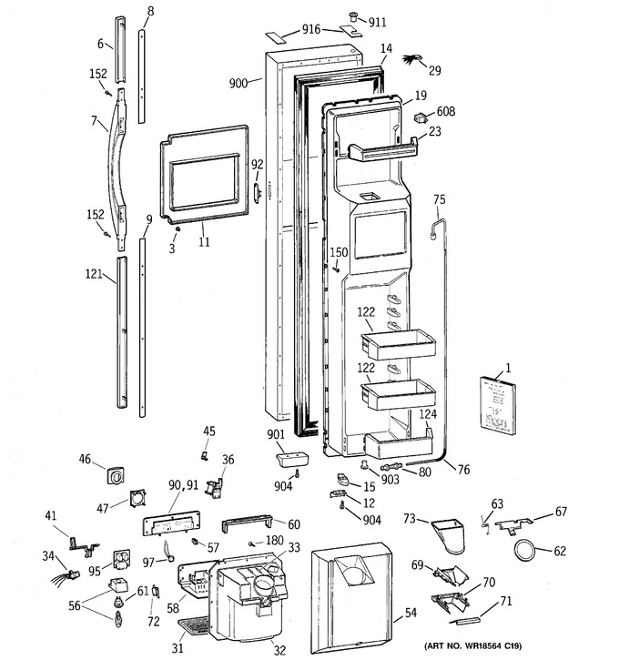 Diagram for TFX30PBBGBB