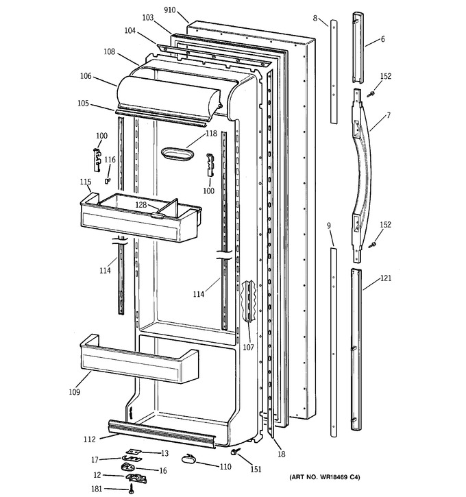 Diagram for TFX25PPBGWW