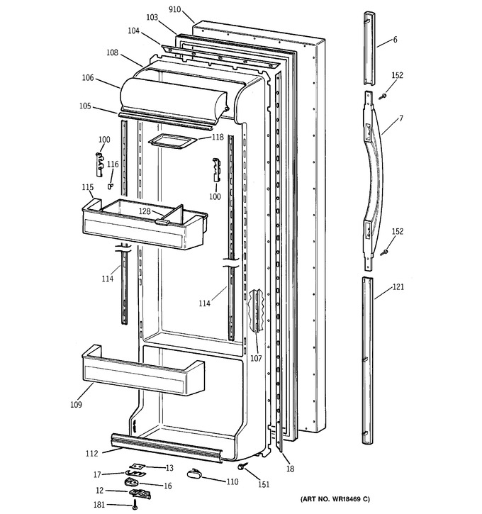 Diagram for TFX25JPCGWW