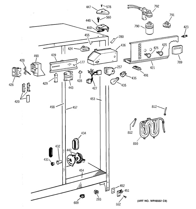 Diagram for TFX25JPCGWW