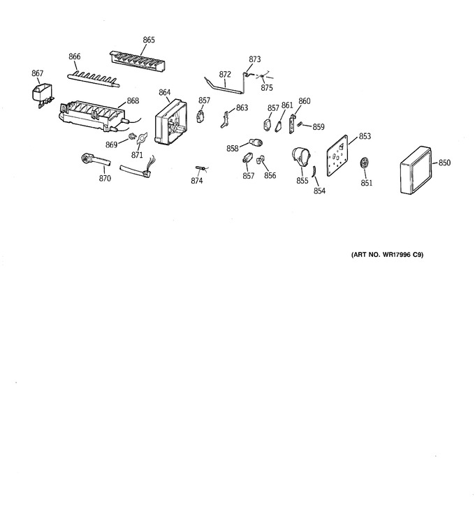 Diagram for TFX25JPCGWW