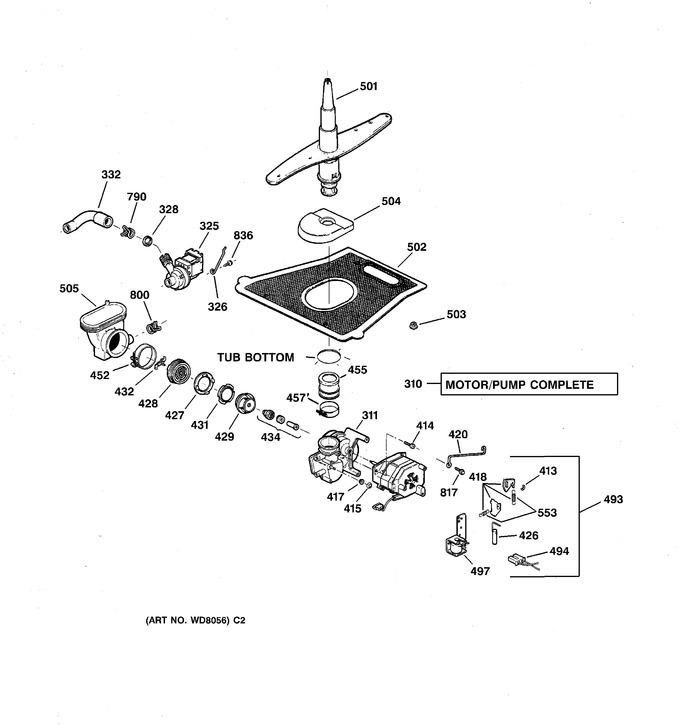 Diagram for EDW2060F00SS