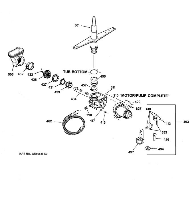 Diagram for GSD2030F00WW