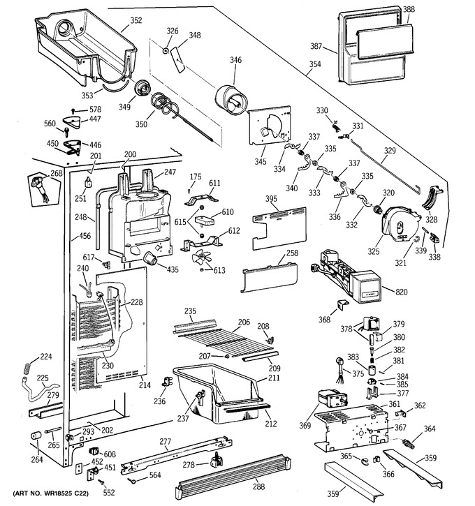 Diagram for TFX26CPDACC