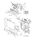Diagram for 1 - Escutcheon & Door Assembly