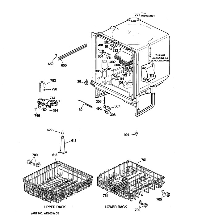 Diagram for GSC3200Z03BL