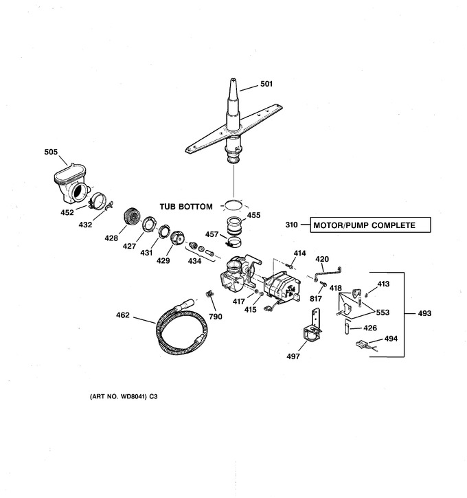 Diagram for GSD3210F00AA