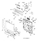 Diagram for 1 - Escutcheon & Door Assembly
