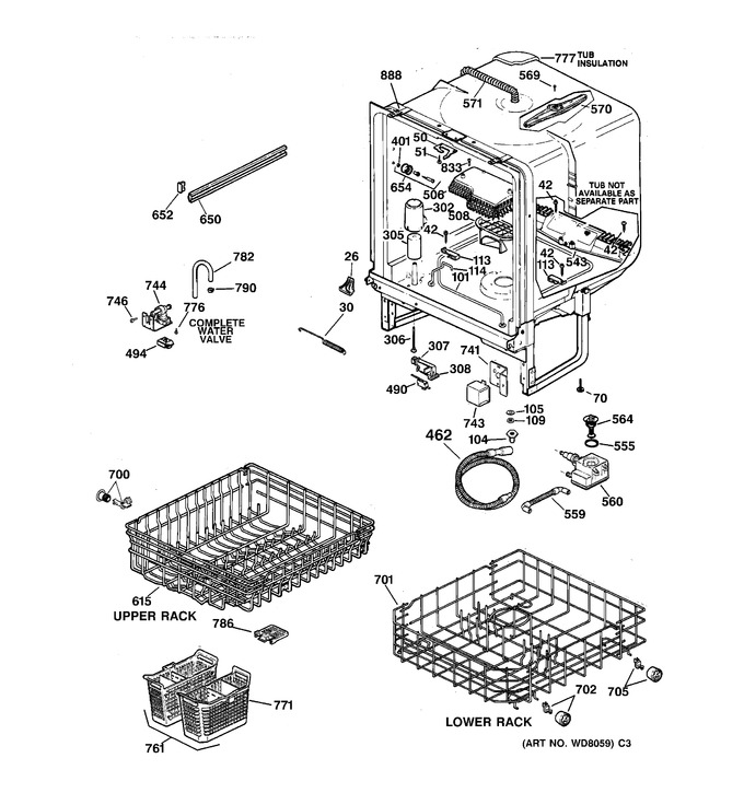 Diagram for GSD3715F00AA