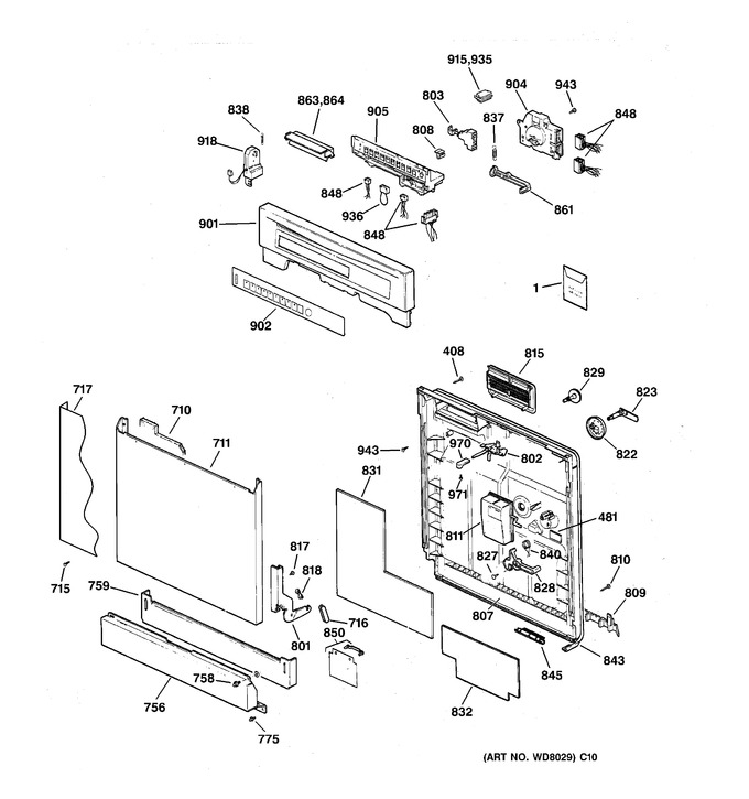 Diagram for GSD5154F00CC