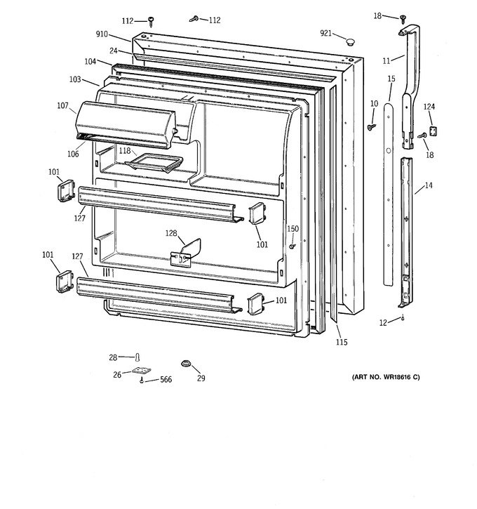 Diagram for TBX18CIBRRCC