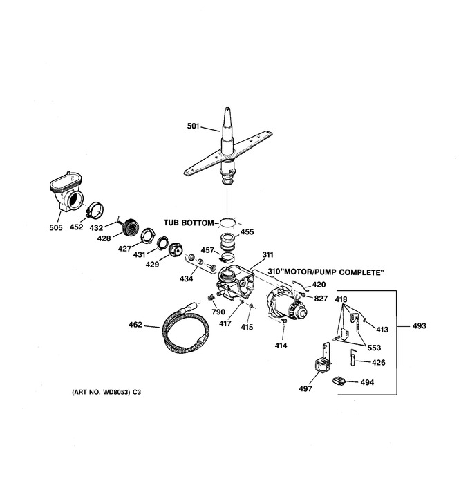 Diagram for GSD2221F00BB