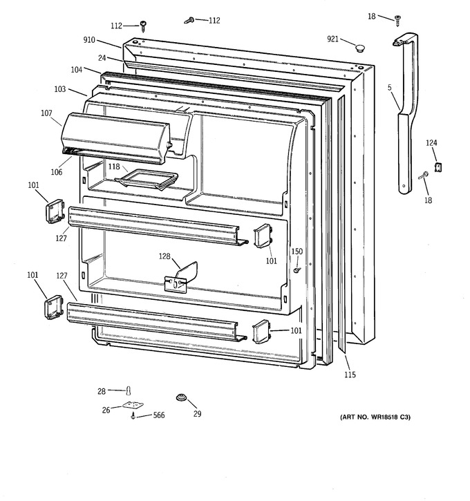 Diagram for TBX18AABRRBB