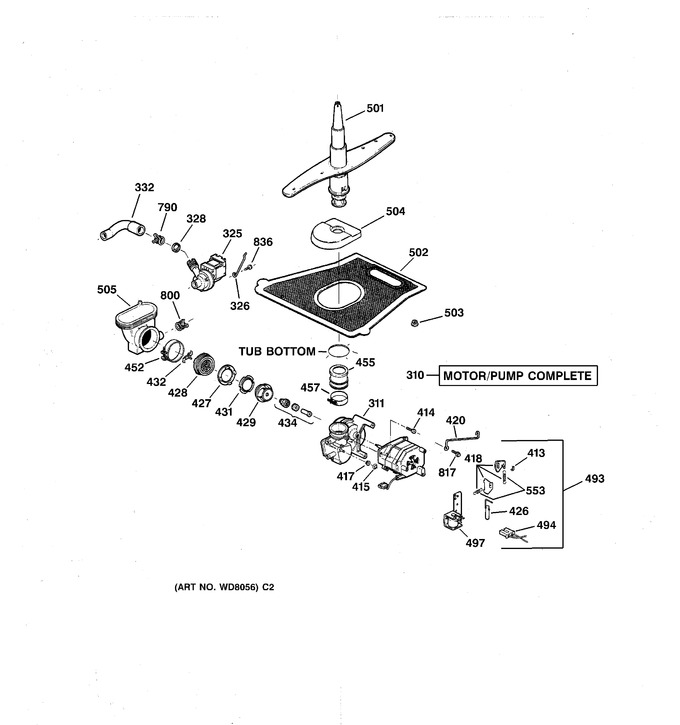 Diagram for EDW2030F00WW