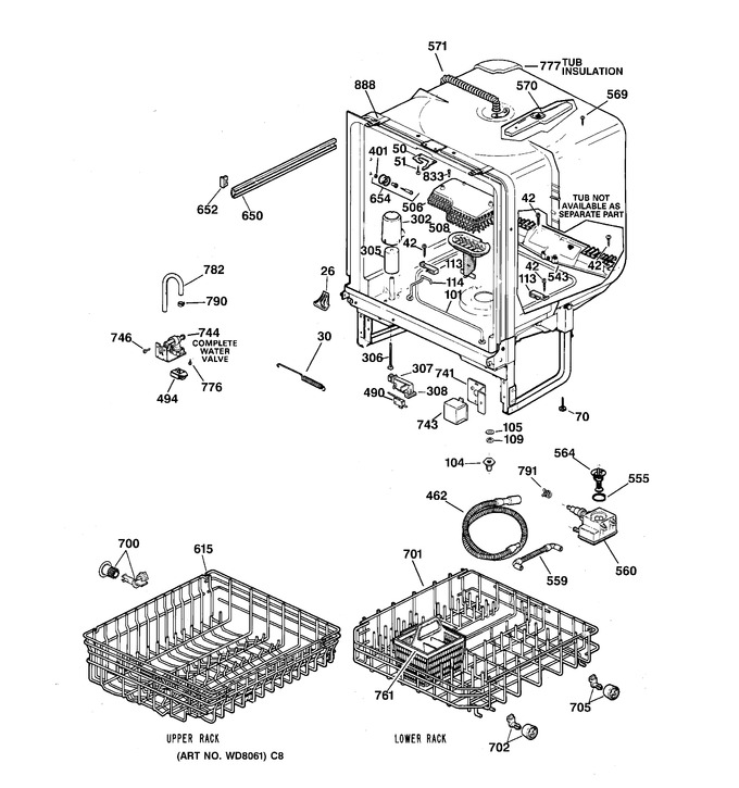Diagram for GSD3620F00BB