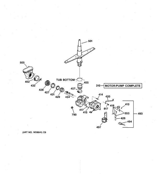 Diagram for GSD3620F00BB