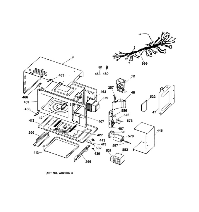 Diagram for JTP95WA3WW