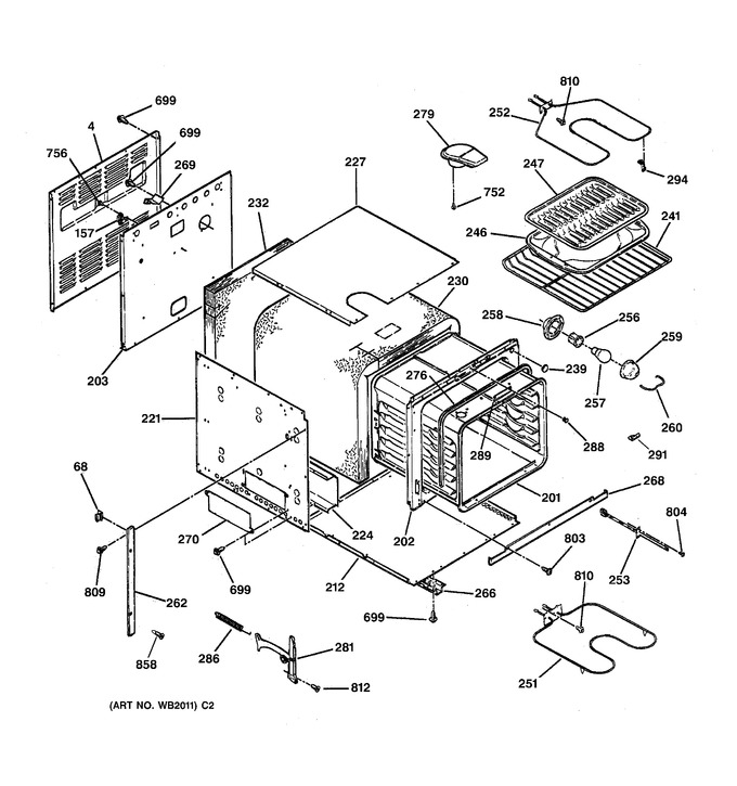 Diagram for JRS04BW2BB