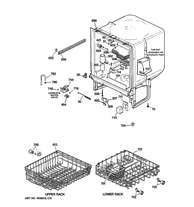 Diagram for GSM2130D01WW