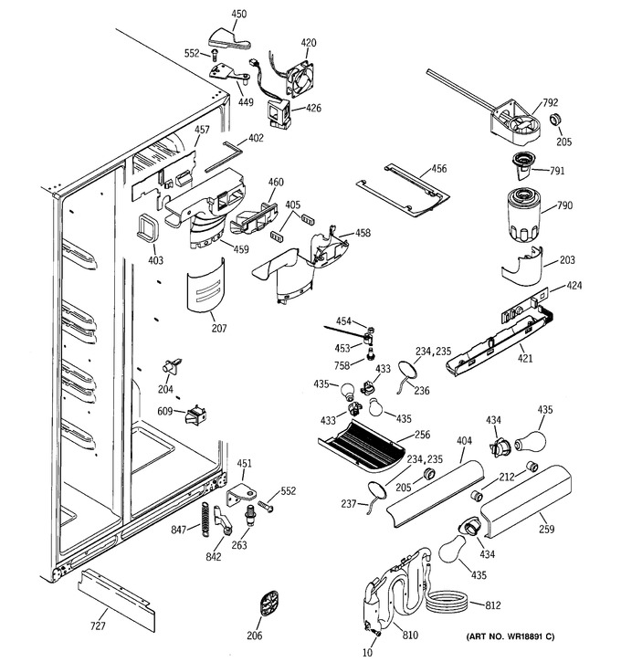 Diagram for ESS25LGMABB