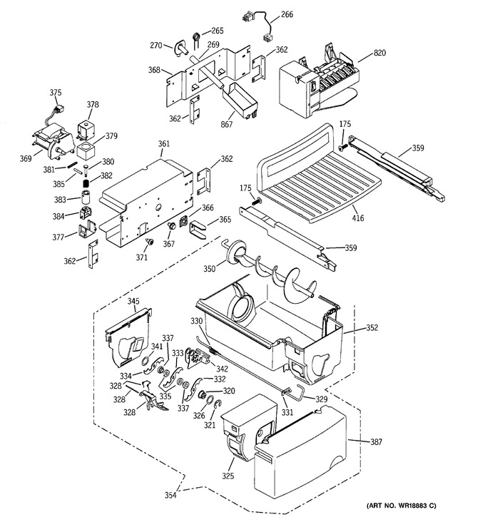 Diagram for ESS25LGMBCC