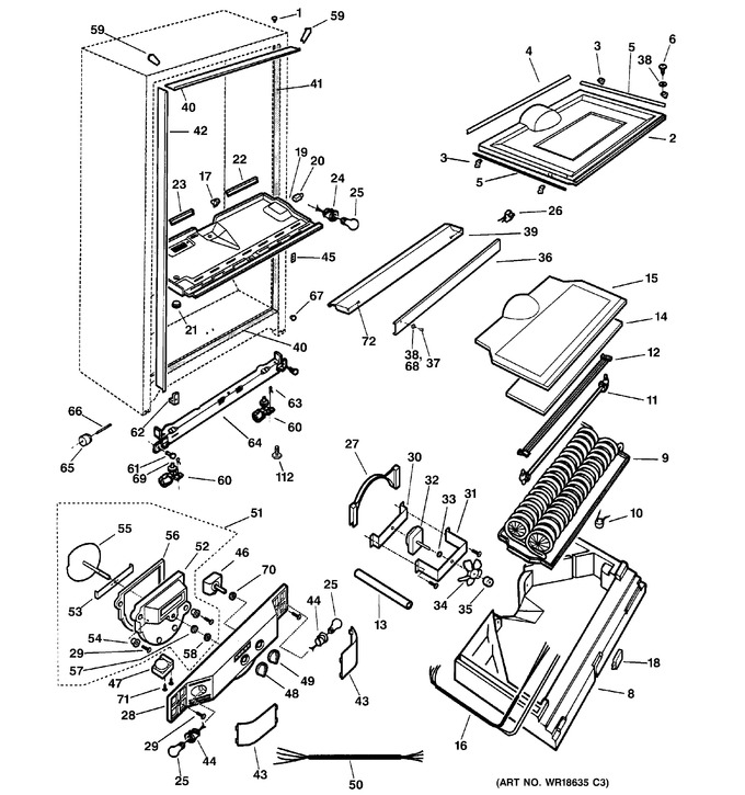 Diagram for TCD18PADARBB