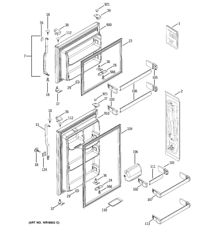 Diagram for GTS18IBMBRWW