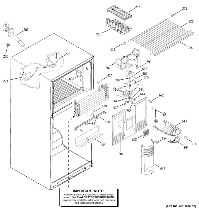 Diagram for GTS18IBMBRWW