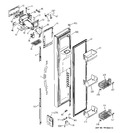 Diagram for 1 - Freezer Door