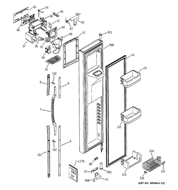 Diagram for GSS25PGMEWW