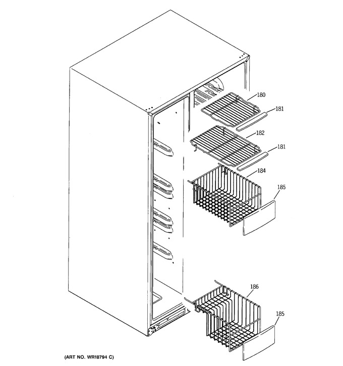Diagram for GSS25TGMEBB