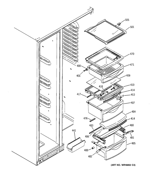 Diagram for GSS25TGMEBB