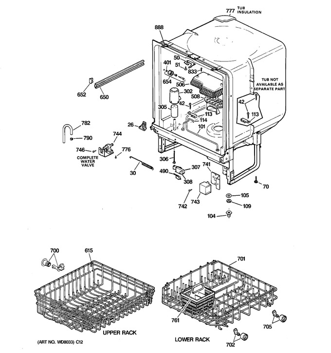 Diagram for GSD2000G00WW