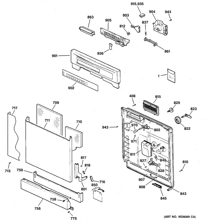Diagram for GSD4500G00BB