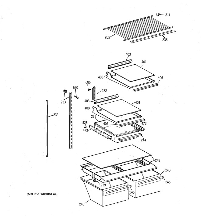 Diagram for TBX18CIXARWW