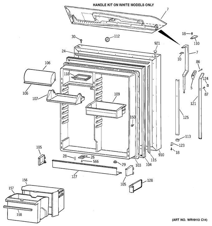 Diagram for TBX25PASYRWW
