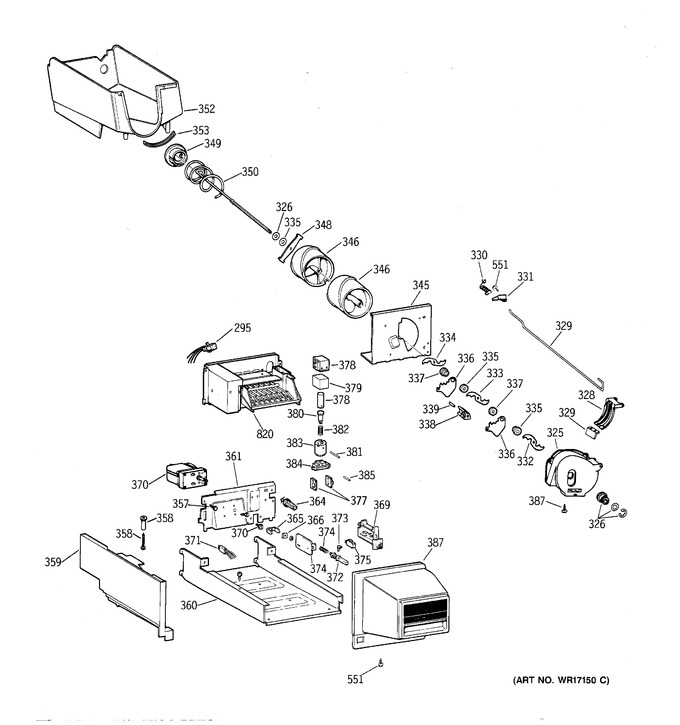 Diagram for TBX25PCSKLBB
