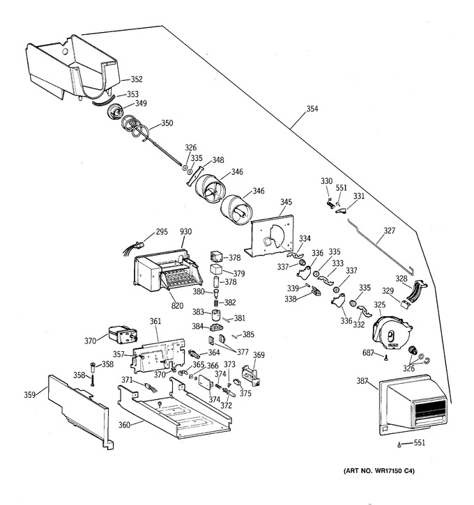 Diagram for TBX25PCXBRWW