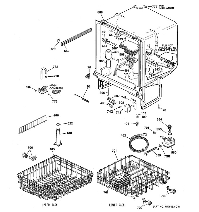 Diagram for HDA3400G00CC