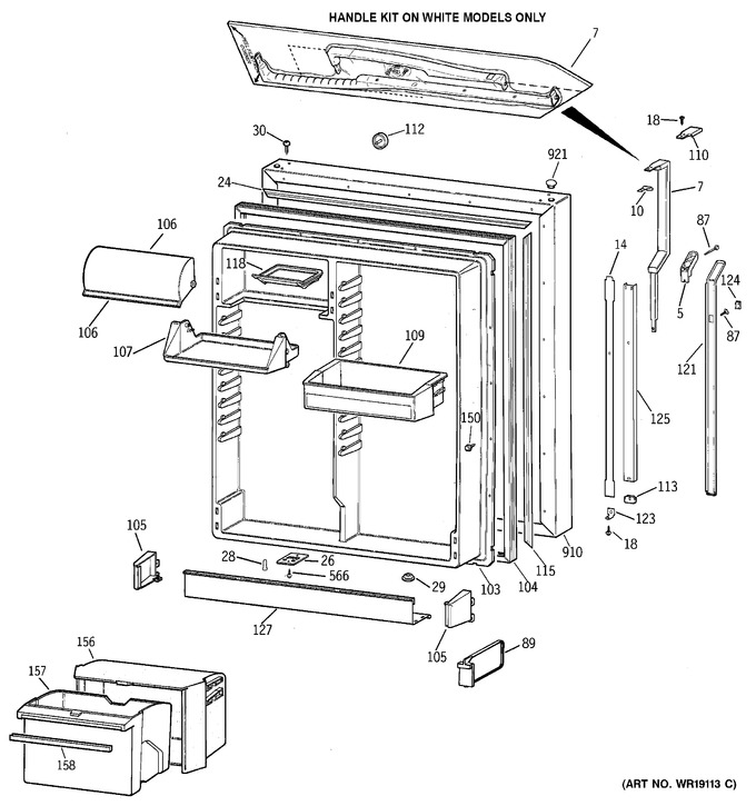 Diagram for TBE25PASKRWW