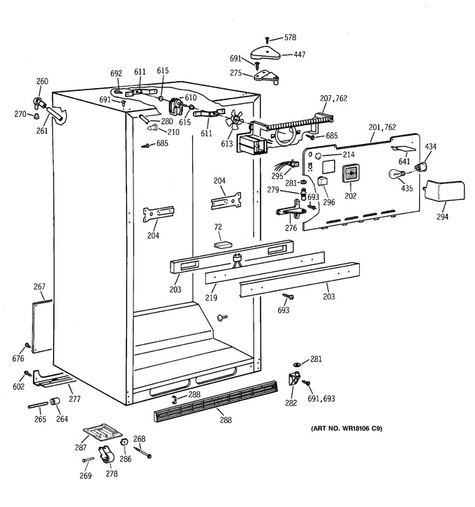 Diagram for TBE19PASSRWW