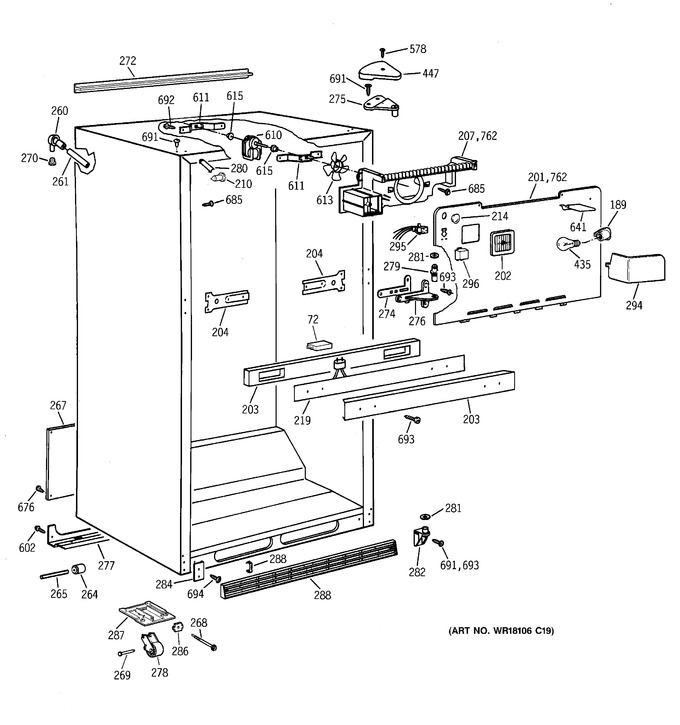 Diagram for TBK25PAXERWW