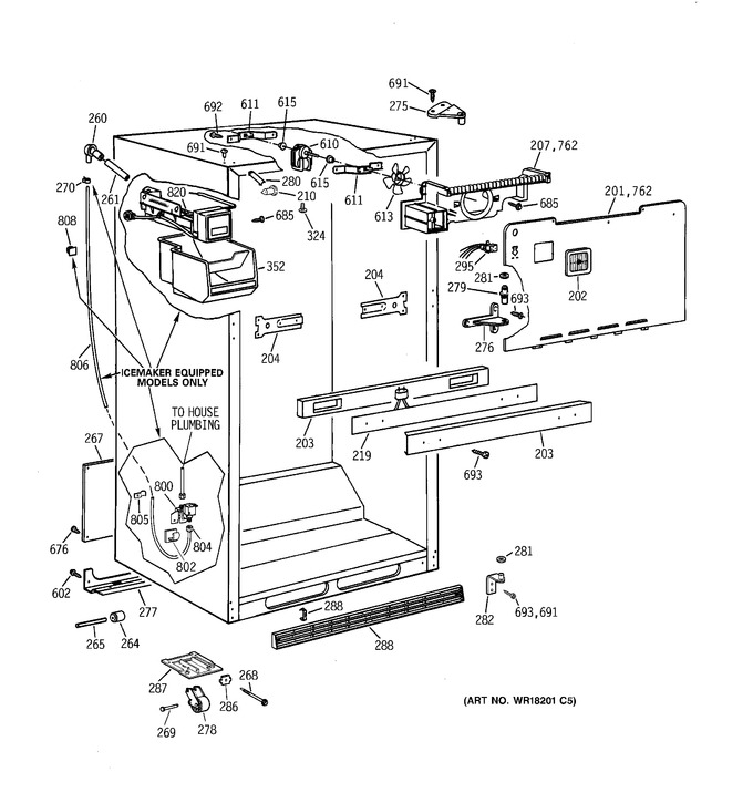 Diagram for TBX18CIXFRAA