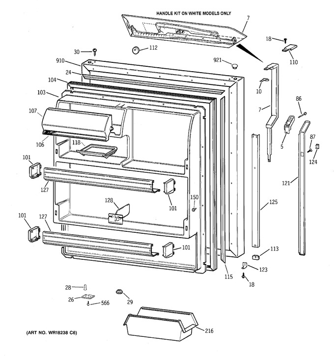 Diagram for TBX18CIZARWW