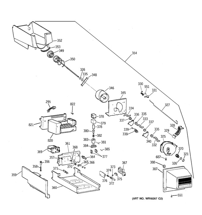 Diagram for TBX25PRYALWW